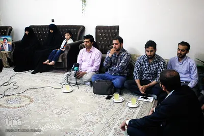 دیدار با خانواده شهید حجت‌الاسلام سیدمهدی تقوی
