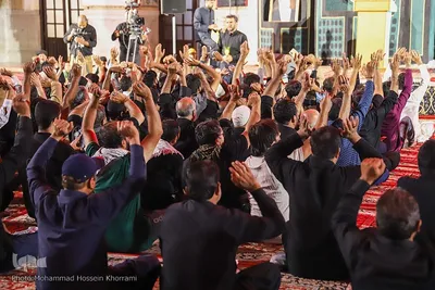 هیئت عزاداران کشور هند و پاکستان در حسینیه حرم رضوی