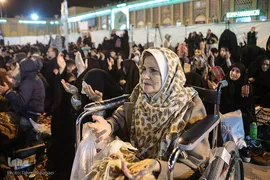 مراسم احیای شب نوزدهم رمضان در آستان حضرت عبدالعظیم(ع)