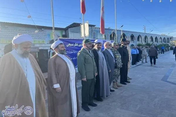 آیین غبارروبی مزار شهدا در بابلسر