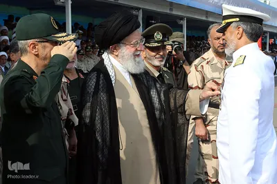 مراسم دانش‌آموختگی و تحلیف دانشجویان دانشگاههای ارتش با حضور رهبر معظم انقلاب