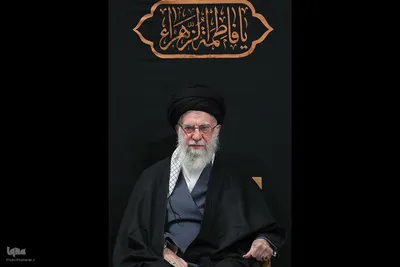 اولین شب مراسم عزاداری شهادت حضرت زهرا(س) با حضور رهبر معظم انقلاب