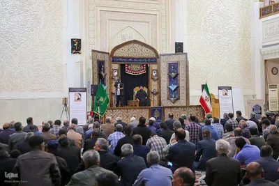 مراسم عزداری شب شهادت امام جعفر صادق علیه السلام در سوّمین حرم اهل‌بیت علیهم السلام‎