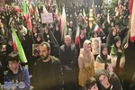 سی و پنجمین حضور مردم بابلسر‌ در میدان شهدا همگام با شهدا
