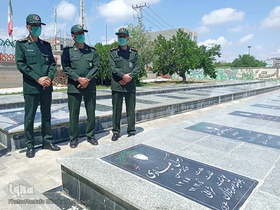 مراسم بزرگداشت اربعین سردار سرلشکر شهید محمد حجازی در اهر