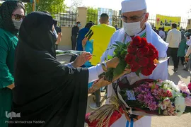 بازگشت نخستین گروه از حجاج استان فارس به شیراز
