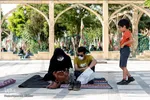 دعای عرفه در امامزاده طاهر(ع) کرج
