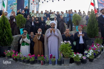 نماز عید سعید فطر در تپه مصلای همدان