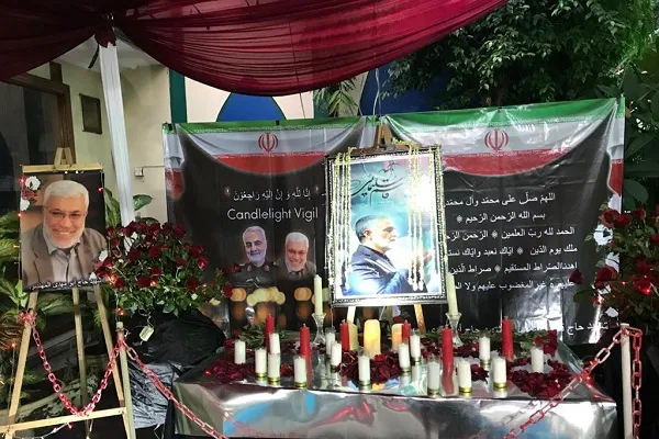فعالیت‌های مسلمانان اندونزی در محکومیت ترور سردار سلیمانی