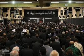 دومین شب عزاداری حضرت اباعبدالله الحسین (ع) در حسینیه امام‌خمینی(ره)