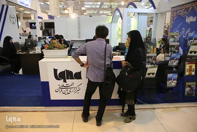 غرفه خبرگزاری ایکنا در نهمین روز بیست و ششمین نمایشگاه قرآن کریم