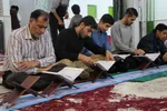 کرسی تلاوت قرآن در ملایر در حمایت از مردم مظلوم فلسطین