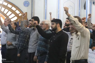مراسم بزرگداشت شهید سیدحسن نصرالله در دانشگاه شیراز‎