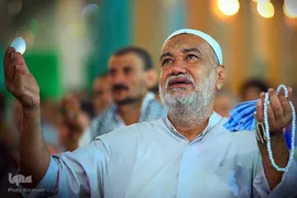 حرم مطهر و نورانی امام موسی کاظم (ع) در شهر کاظمین عراق
