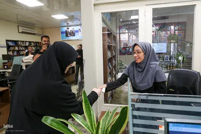 بازدید سخنگوی دولت از خبرگزاری ایکنا