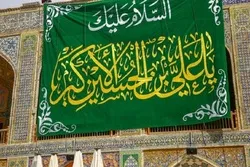 İmam Əlinin (ə) hərəmi bəzədildi - Foto