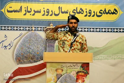 همایش تکریم و بزرگداشت روز سرباز در سومین حرم اهل بیت