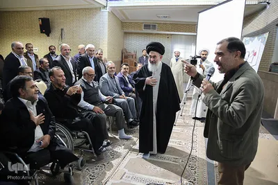 گردهمایی جانبازان دفاع مقدس‎ با حضور آیت الله دستغیب
