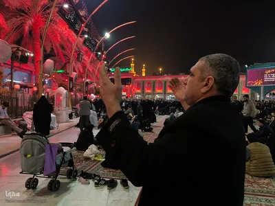 حال و هوای بین الحرمین در شام شهادت حضرت زینب(س)