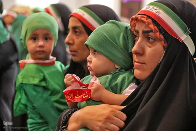 همایش شیرخوارگان حسینی در  حرم مطهر شاهچراغ(ع)