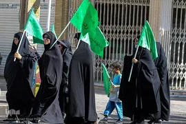 پیاده روی هیئت سه شنبه های مهدوی به سمت شاهچراغ(ع)‎‎