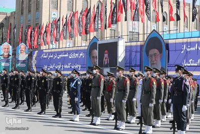 مراسم دانش‌آموختگی دانشجویان دانشگاه‌های افسری