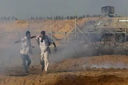At Least 40 Injured in Israeli Attack on Gaza Protesters