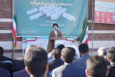 برپایی بیمارستان صحرایی در شهرستان رومشکان