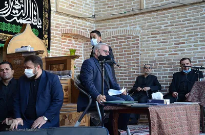 مراسم شام غريبان و ترحيم والده امام جمعه تبريز‎