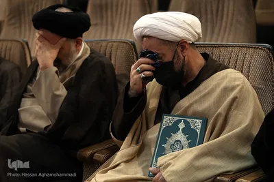 مراسم ترحیم آیت الله ناصری در آستان مقدس حضرت عبدالعظیم حسنی (ع)