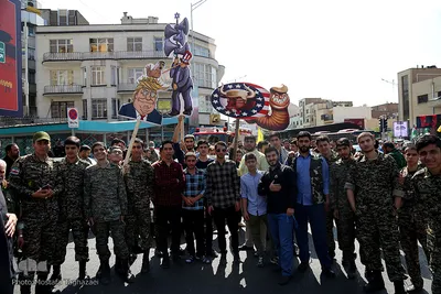 راهپیمایی روز جهانی قدس در تهران