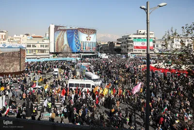 راهپیمایی ۲۲ بهمن در تهران