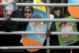 مراسم راهپیمایی یوم الله ۲۲ بهمن در میدان آزادی