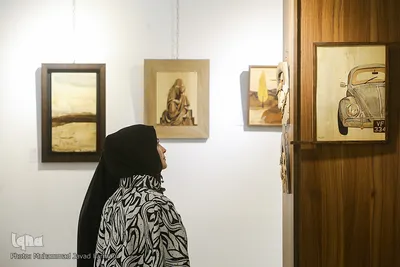افتتاح نمایشگاه آثار هنری قربانیان اسید پاشی