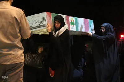 میزبانی دانشجویان دانشگاه امیرکبیر اراک از شهدای گمنام