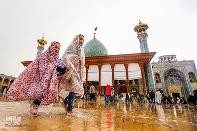 حضور کودکان در حرم شاهچراغ (ع)