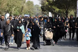آیین پیاده‌روی جاماندگان اربعین حسینی در اصفهان