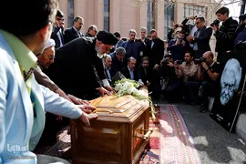 مراسم تشییع پیکر داریوش شایگان

