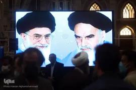 مراسم تجدید میثاق دانشگاهیان با آرمان‌های امام خمینی (ره)و رهبر معظم انقلاب