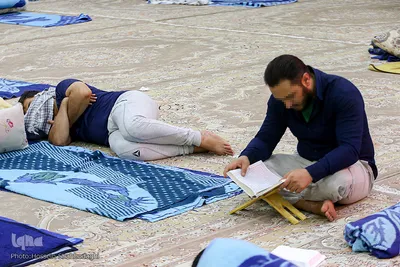 «در هواخوری خدا» مددجویان زندان قم