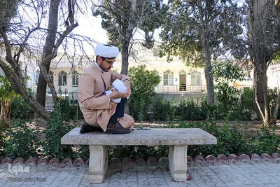 آیین عمامه گذاری طلاب حوزه علمیه منصوریه شیراز