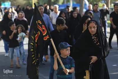 آیین پیاده‌روی جاماندگان اربعین حسینی در ارومیه