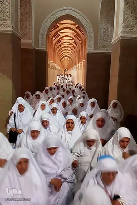 مُحرم شدن حجاج در مسجد شجره