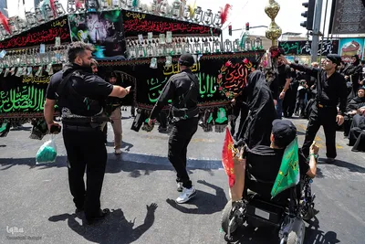 عزاداری ظهر عاشورا در تبریز