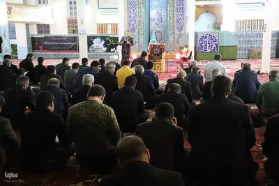 احیای شب بیست و یکم ماه مبارک رمضان در اهر