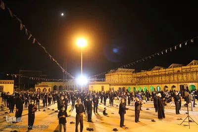 عزاداری شب هشتم محرم در امام زادگان باقریه(ع) بیرجند