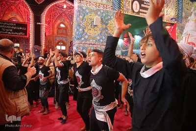 عزاداری شب اربعین در کربلا