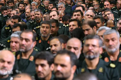 دیدار فرماندهان سپاه با رهبر معظم انقلاب