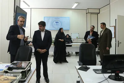 بازدید ذوالفقار یزدان‌مهر، مشاور وزیر علوم و رئیس صندوق رفاه دانشجویی از ایکنا