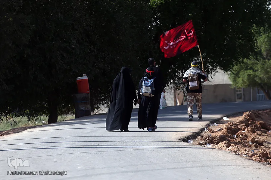 مشاية أربعين الإمام الحسين(ع) في 